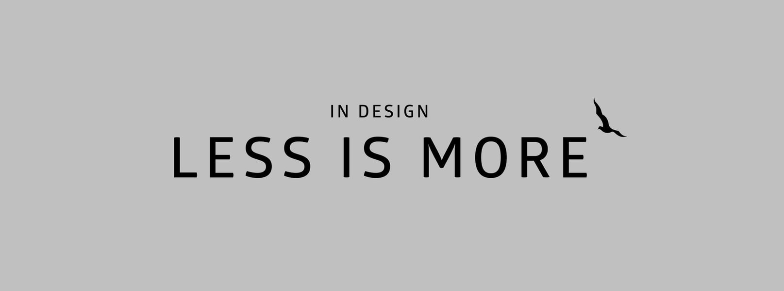 less is more in design