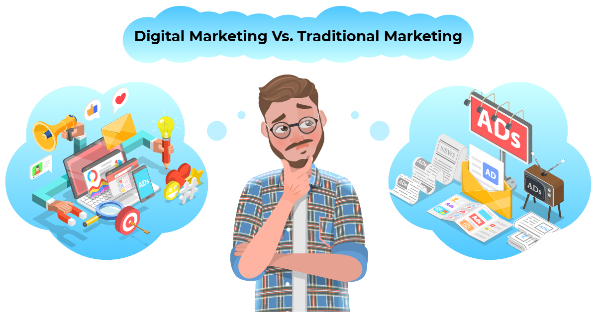How is Digital Marketing Different From Traditional Marketing?